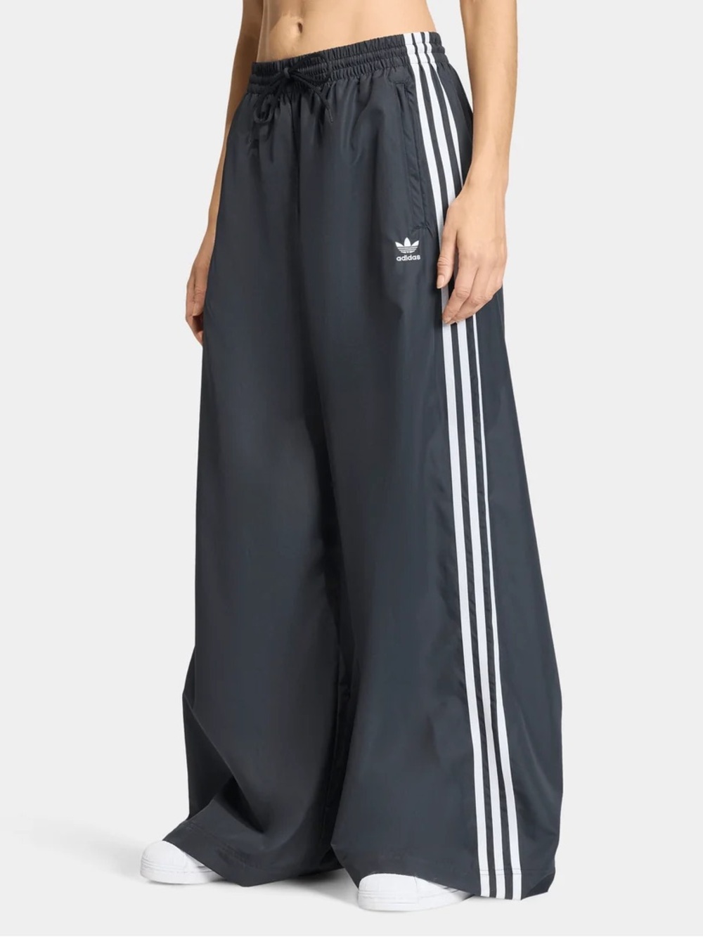 Firebird Adilenium Black Track Pant  - Wide leg